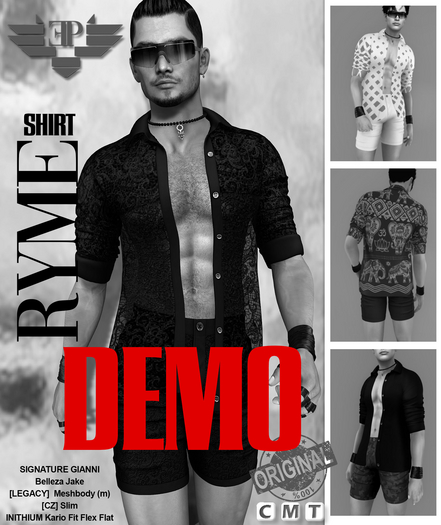 D*E*M*O   L'Emporio&PL::*Ryme*::- Shirt -