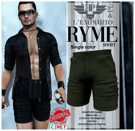 L'Emporio&PL::*Ryme*::- Short -Green