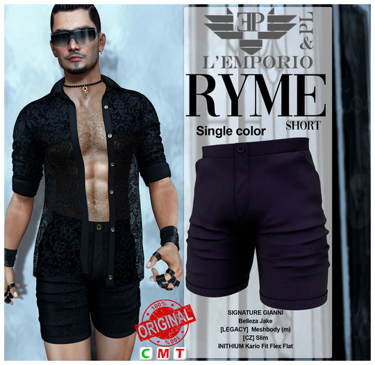 L'Emporio&PL::*Ryme*::- Short -Purple