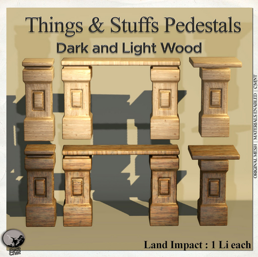 *PC* Things & stuffs Pedestals
