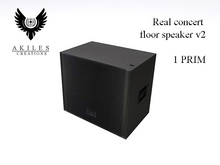 AKILES CREATIONS  Real concert floor speaker v2