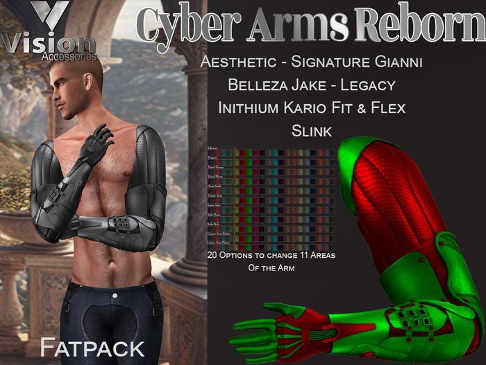 Vision Cyber Arms Reborn Fatpack