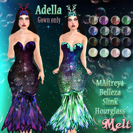 {Melt} Adella Gown DEMO