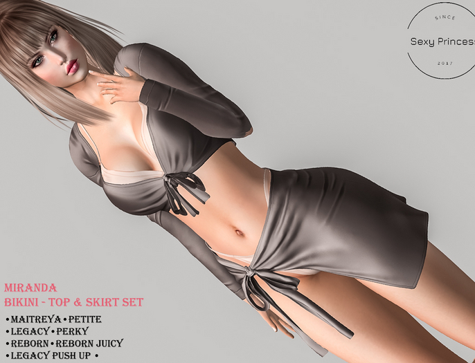 [Sexy Princess] Miranda Set Beige - Soil