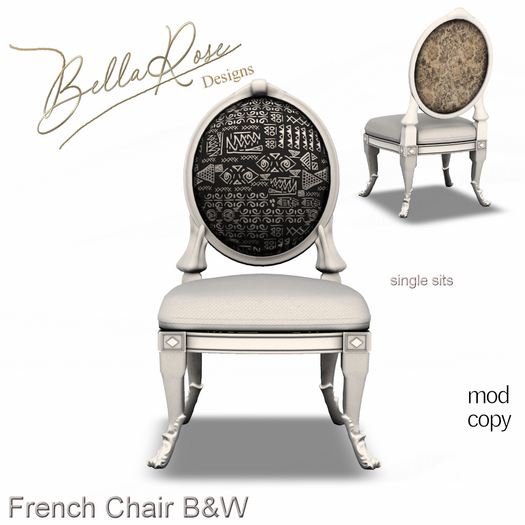 [BR] French Chair W&B