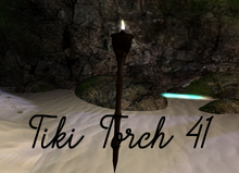 *⊱•Enchanted Darkness Torch•⊰Tiki torch 41