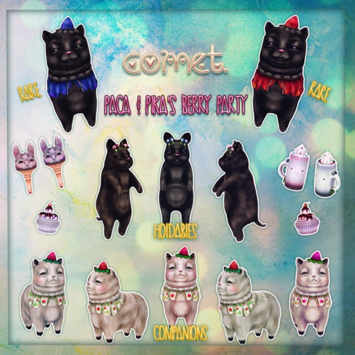 comet. // blackcurrant pika