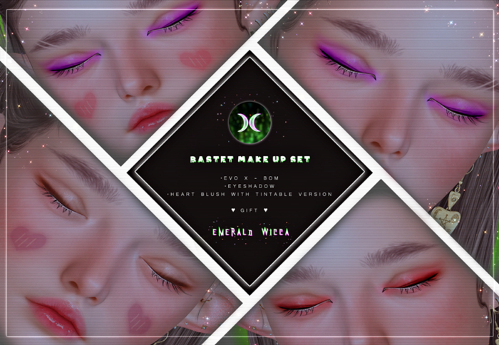 EmeraldWicca -Bastet- Make Up Set // GIFT