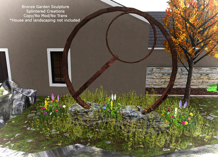 SC: Bronze Garden Sculpture Boxed