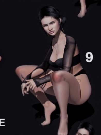 9. Secret Poses Caotica