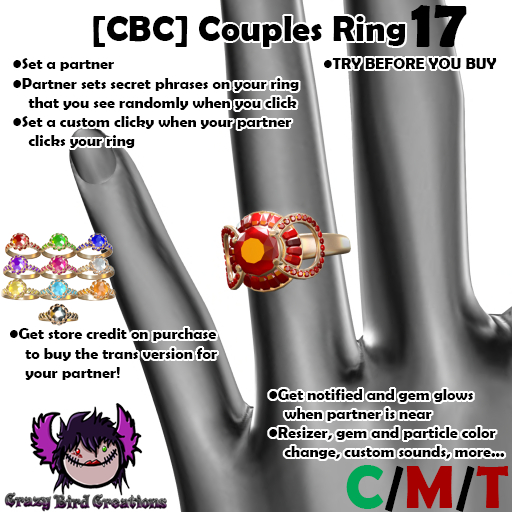 [CBC] Couples Wedding Ring DEMO