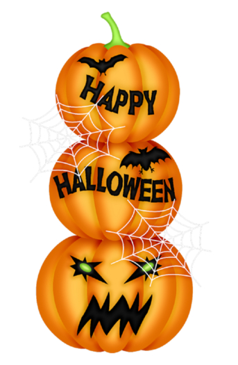 Halloween Pumpkin Mesh Canvas