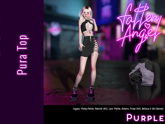 .:: Fallen Angel ::. Pura Top - PURPLE