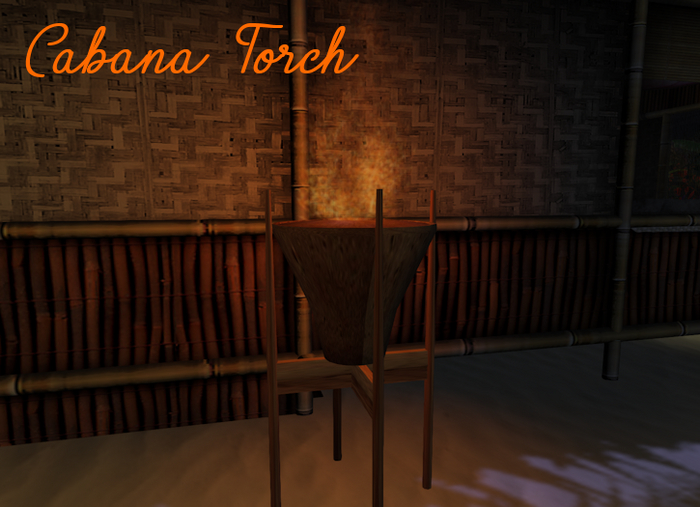 *⊱•Enchanted Darkness Torch•⊰Cabana Torch (Tiki )