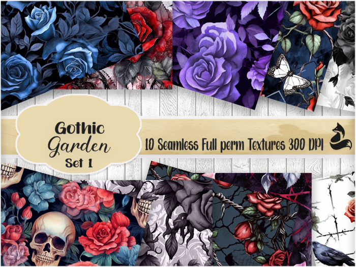 FF Gothic Garden Seamless Texture Set 1