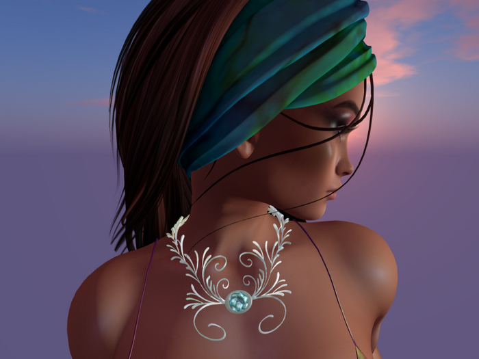 Thalassa Necklace nacre - Resize