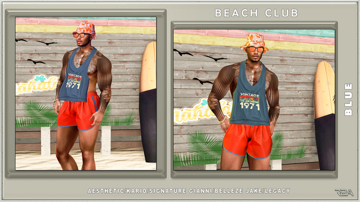 R2A-BEACH CLUB BLUE