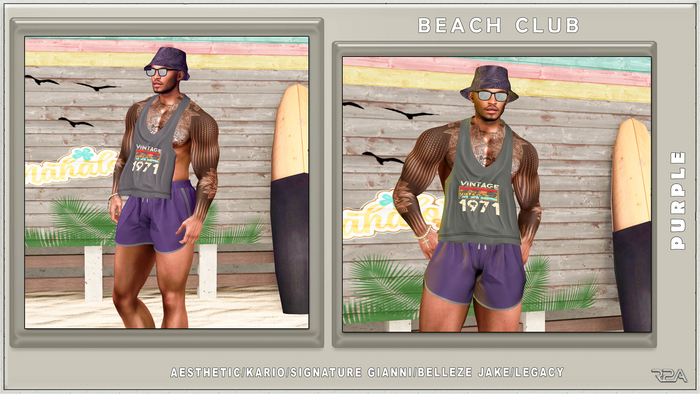 R2A-BEACH CLUB PURPLE