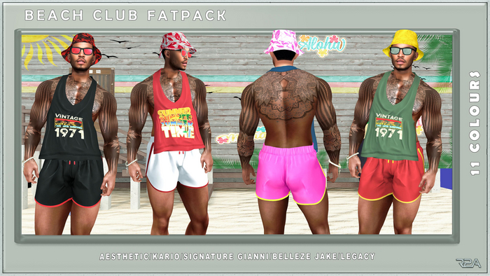 R2A-BEACH CLUB FATPACK
