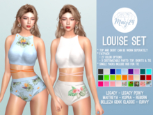 May24 - Louise Set - Maitreya, Legacy, Perky, Kupra, Ebody Reborn, Belleza GenX Classic/Curvy