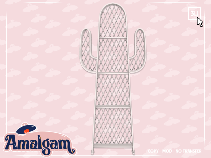 Amalgam: Cactus Shelf - White [add]