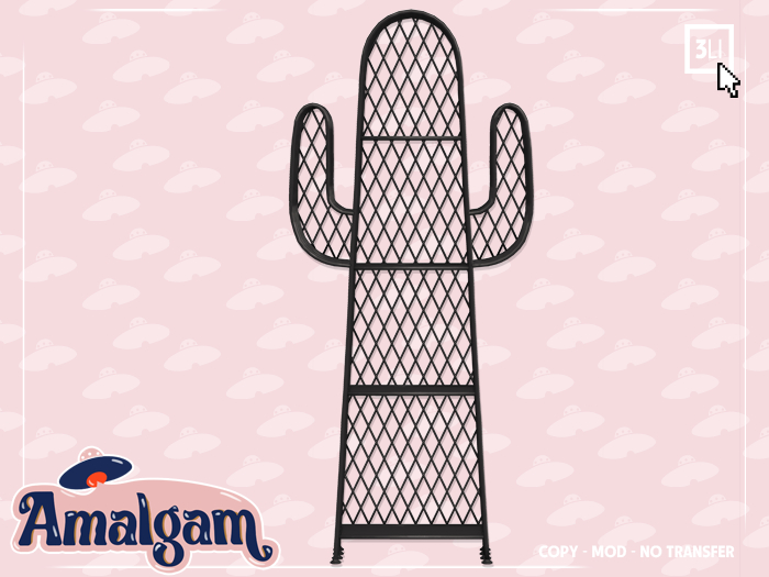 Amalgam: Cactus Shelf - Black[add]
