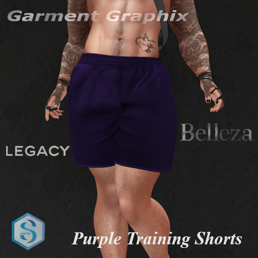 **GG - Purple Training Shorts