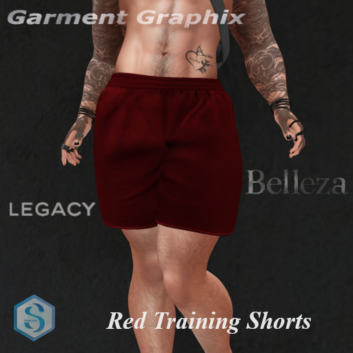 **GG - Red Training Shorts 