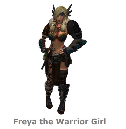 Freya the Warrior Girl - Boxed