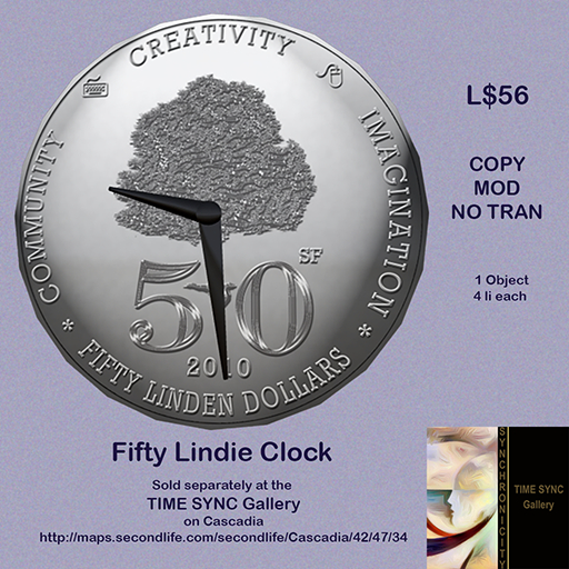 Fifty Lindie Clock