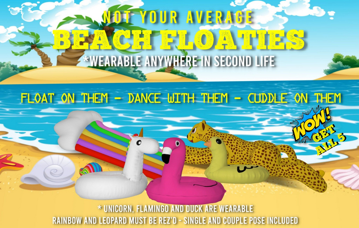 [WAG] Beach Floaties 5Pack