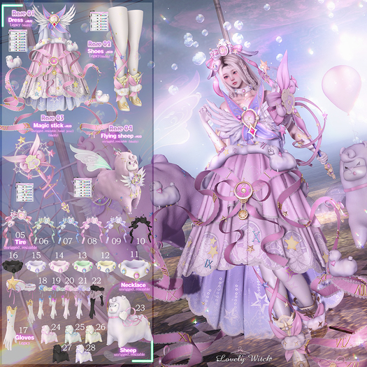 1. FenDuDu_Lovely Witch [LEGACY] RARE