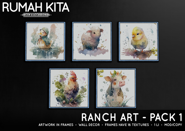 Rumah Kita - Ranch Art - Pack 1