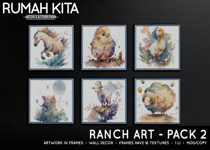 Rumah Kita - Ranch Art - Pack 2