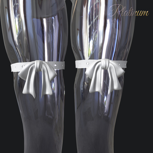 White Maze Garters MAITREYA
