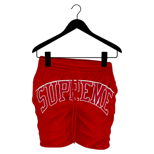 Spade: Rell Set Shorts (Red Preme)