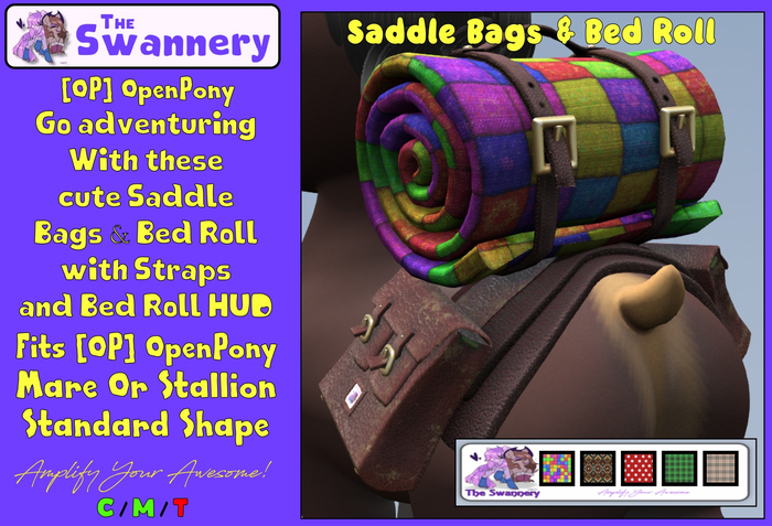 [OP] Saddle Bags & Bed Roll + HUD