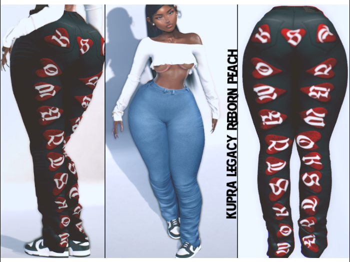 {ABC} WOKSTAR Backed Hearts Leather