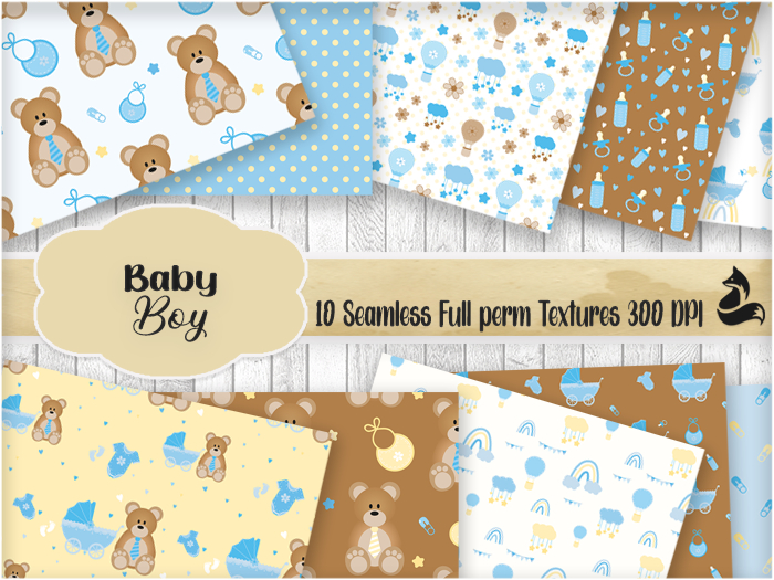 FF Baby Boy Seamless Textures