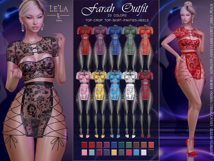 {Le'La} Farah Outfit
