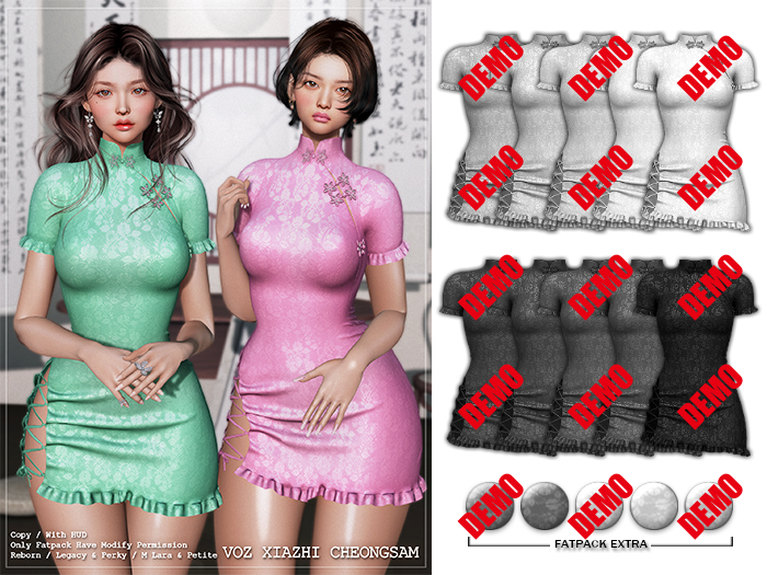 [VOZ] Xiazhi Cheongsam (DEMO)