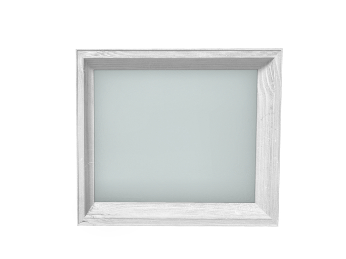 (L&K DECOR EMPORIUM) PICTURE FRAME-PAINTED-WHITE
