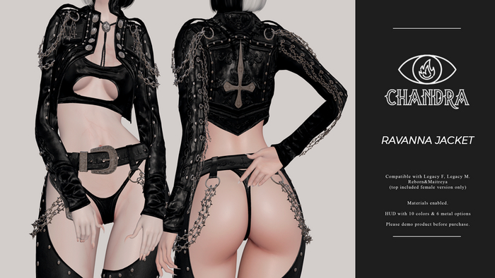 +CHANDRA+ Ravanna Jacket&Top