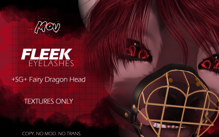 MOU . Fleek Lashes . Fairy Dragon Edition!