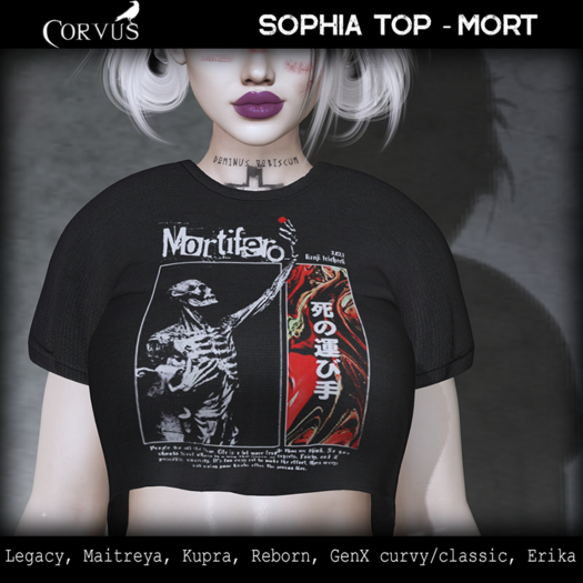 Corvus : Sophia Top Mort