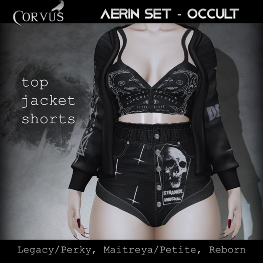 Corvus : Occult Aerin Set