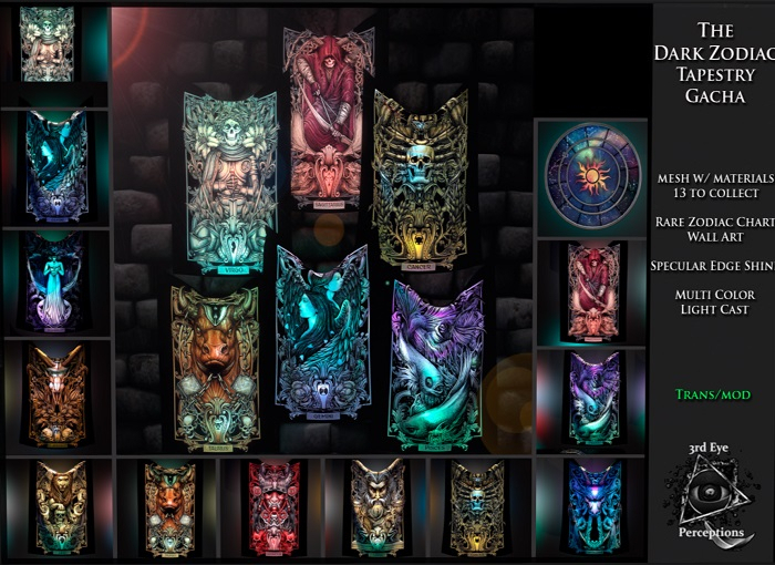 3rd Eye_ The Dark Zodiac Tapestry ( Libra ) UNCOMMON