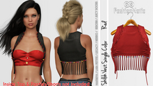 Shiloh Vest Red - Maitreya, Petite, Legacy, Nerido, Reborn, Rolls - FashionNatic