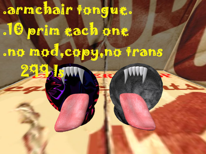 Armchair Tongue (box)