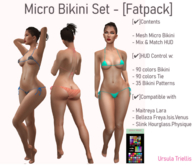 5997 Mesh Micro Bikini - [Fatpack]